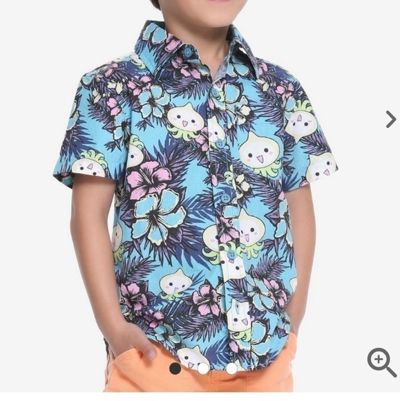 Overwatch Pachimari Toddler Woven Button-Up (BoxLunch Exclusive) size 3T - Picture 5 of 5